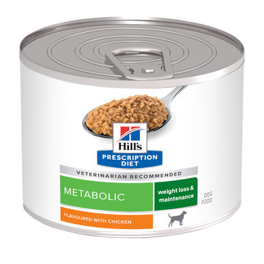 Hill's Prescription Diet Metabólico lata para cães 